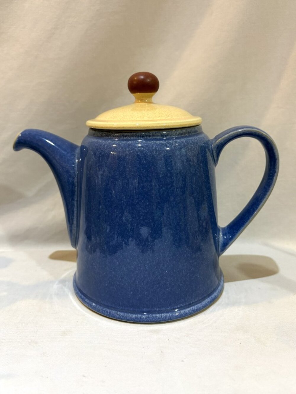 VTG Denby Stoneware Juice Teapot Multi-Color Handcrafted in England